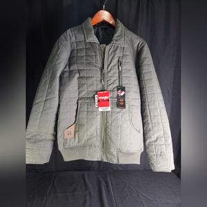 NWT Wrangler Tradesman Jacket Gray Medium